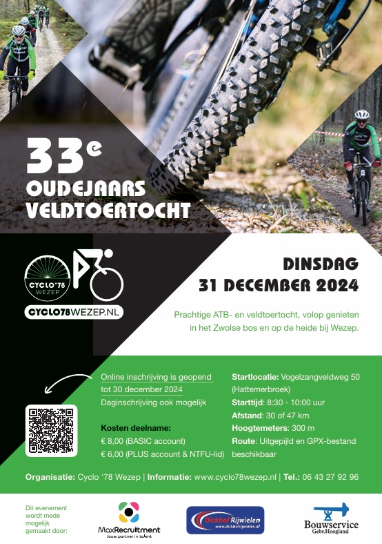 Flyer Oudejaarsveldtoertocht